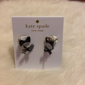 Kate Spade cat earrings